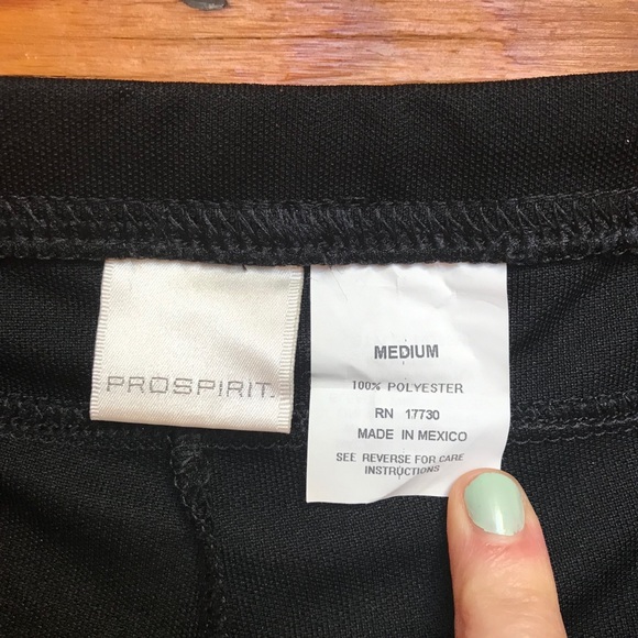 πΈ5/$30πΈ Black Drawstring Lounge Pants, EUC, M - Picture 4 of 10